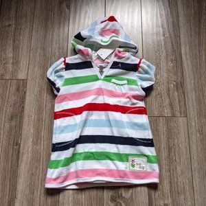 [KIDS 2/$30] NWT Baby Girl (6-12M) - GAP Terry Hooded Dress with Bloomer Set